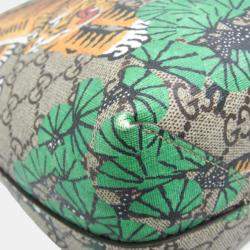 مملوكة مسبقًا Gucci GG Supreme Leather Tiger Tote Bag