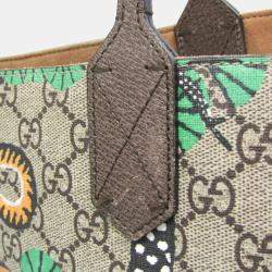 مملوكة مسبقًا Gucci GG Supreme Leather Tiger Tote Bag