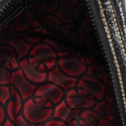 Gucci Tricolor Patent and Leather Medium Snow Glam Hobo 