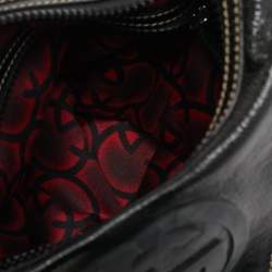 Gucci Tricolor Patent and Leather Medium Snow Glam Hobo 