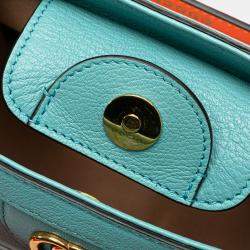 Gucci Mini Leather Bamboo Diana Satchel