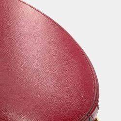 Gucci Horsebit 1955  Red Leather Bucket Bag