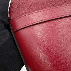Gucci Horsebit 1955  Red Leather Bucket Bag