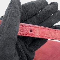 Gucci Horsebit 1955  Red Leather Bucket Bag
