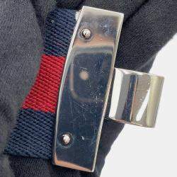 Pre Owned Gucci  Pink Pvc Canvas Attach Hobo Bag