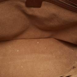 Gucci Brown/Beige GG Supreme Canvas Medium Tote