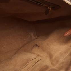 Gucci Brown/Beige GG Supreme Canvas Medium Tote