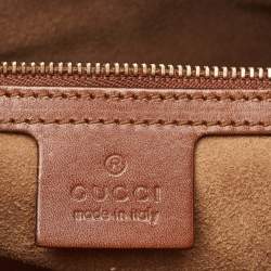 Gucci Brown/Beige GG Supreme Canvas Medium Tote