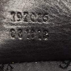Gucci Black Patent Leather Large Hysteria Hobo