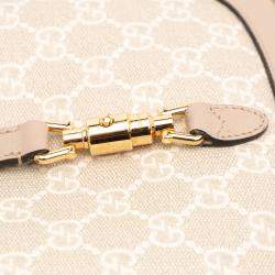 Gucci Beige Mini GG Supreme Jackie 1961 Satchel