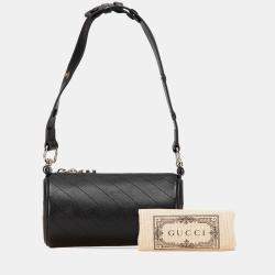 Gucci Black Mini Leather Blondie Shoulder Bag