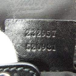 Pre Owned Gucci Beige and Black GG Twins Canvas Tote Bag