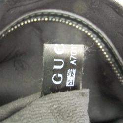 Pre Owned Gucci Beige and Black GG Twins Canvas Tote Bag