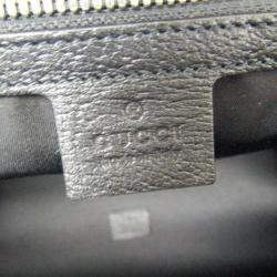 Gucci Black Nylon Canvas GG Off The Grid Shoulder Bag