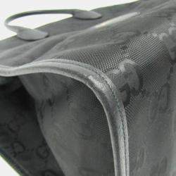 Gucci Black Nylon Canvas GG Off The Grid Shoulder Bag