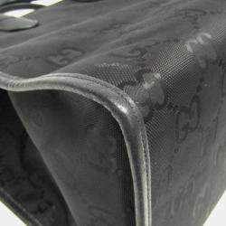 Gucci Black Nylon Canvas GG Off The Grid Shoulder Bag
