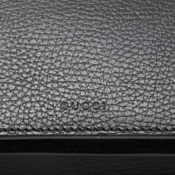Gucci Black Leather Small Dionysus Shoulder Bag