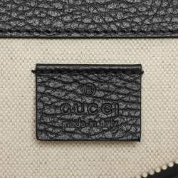 Gucci Black Leather Small Dionysus Shoulder Bag