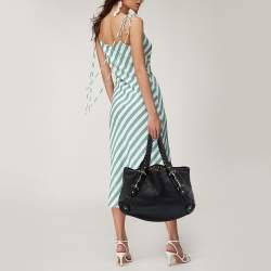 Gucci Black Guccissima Leather Pelham Shoulder Bag