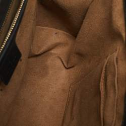 Gucci Tricolor GG Supreme Canvas and Leather Medium Padlock Shoulder Bag
