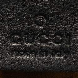 Gucci Tricolor GG Supreme Canvas and Leather Medium Padlock Shoulder Bag