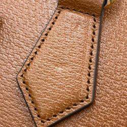 Gucci  Brown Leather Bamboo Medium Diana Bamboo Shoulder Bag