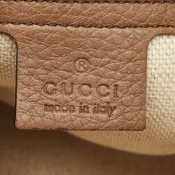 Gucci Brown Leather Medium Soho Chain Shoulder Bag
