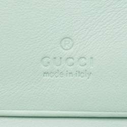 Gucci Matelassé Leather GG Marmont Card Case