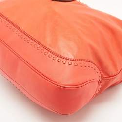 Gucci Red Leather Large New Jackie Hobo