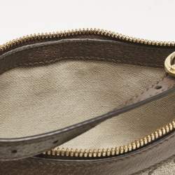 Pre Owned Gucci Beige/Brown GG Supreme Canvas Small Ophidia Bag