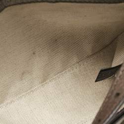 Pre Owned Gucci Beige/Brown GG Supreme Canvas Small Ophidia Bag