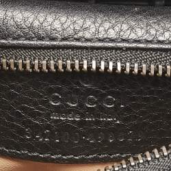 Gucci Black Suede Nouveau Fringe Crossbody Bag