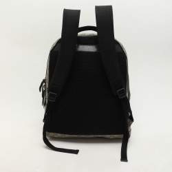 Gucci Beige GG Soft Supreme Canvas Angry Cat Print Backpacks