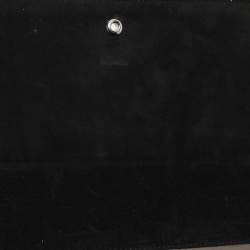 Pre Owned Gucci Black Crystal Embellished Suede Interlocking G Broadway Clutch