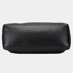 Gucci Black Medium Leather Soho Chain Tote