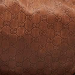 Gucci Brown Guccissima Leather Charlotte Hobo