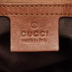 Gucci Brown Guccissima Leather Charlotte Hobo