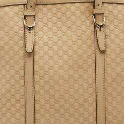 Gucci Beige Guccissima Leather Large Nice Dome Bag
