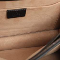 Gucci Multicolor Calf Hair and Leather Medium Dionysus Bamboo Top Handle Bag
