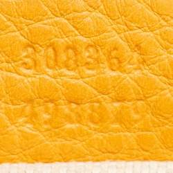 Gucci Mustard Leather Small Soho Disco Crossbody Bag
