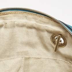 Gucci Blue Nubuck Medium Soho Chain Shoulder Bag