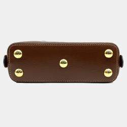 Pre Owned Gucci Horsebit 1955 Mini Top Handle Bag