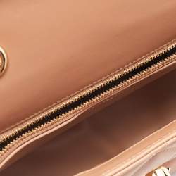 Gucci Beige Quilted Leather Small Deco Shoulder Bag