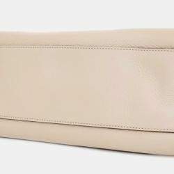 Gucci White Medium Web Linea Butterfly Totem Satchel