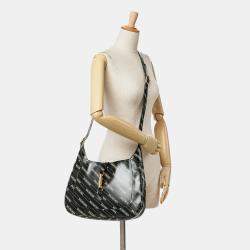 Gucci Black Balenciaga The Hacker Project Medium Calfskin Jackie 1961 Crossbody Bag