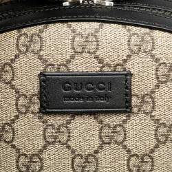 Gucci Brown Small GG Supreme Eden Day Backpack