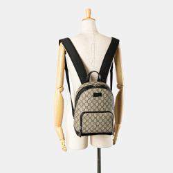 Gucci Brown Small GG Supreme Eden Day Backpack