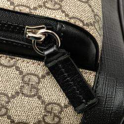 Gucci Brown Small GG Supreme Eden Day Backpack