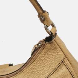 Gucci Tan Leather Abbey D-Ring Shoulder Bag