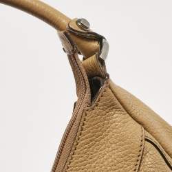 Gucci Tan Leather Abbey D-Ring Shoulder Bag